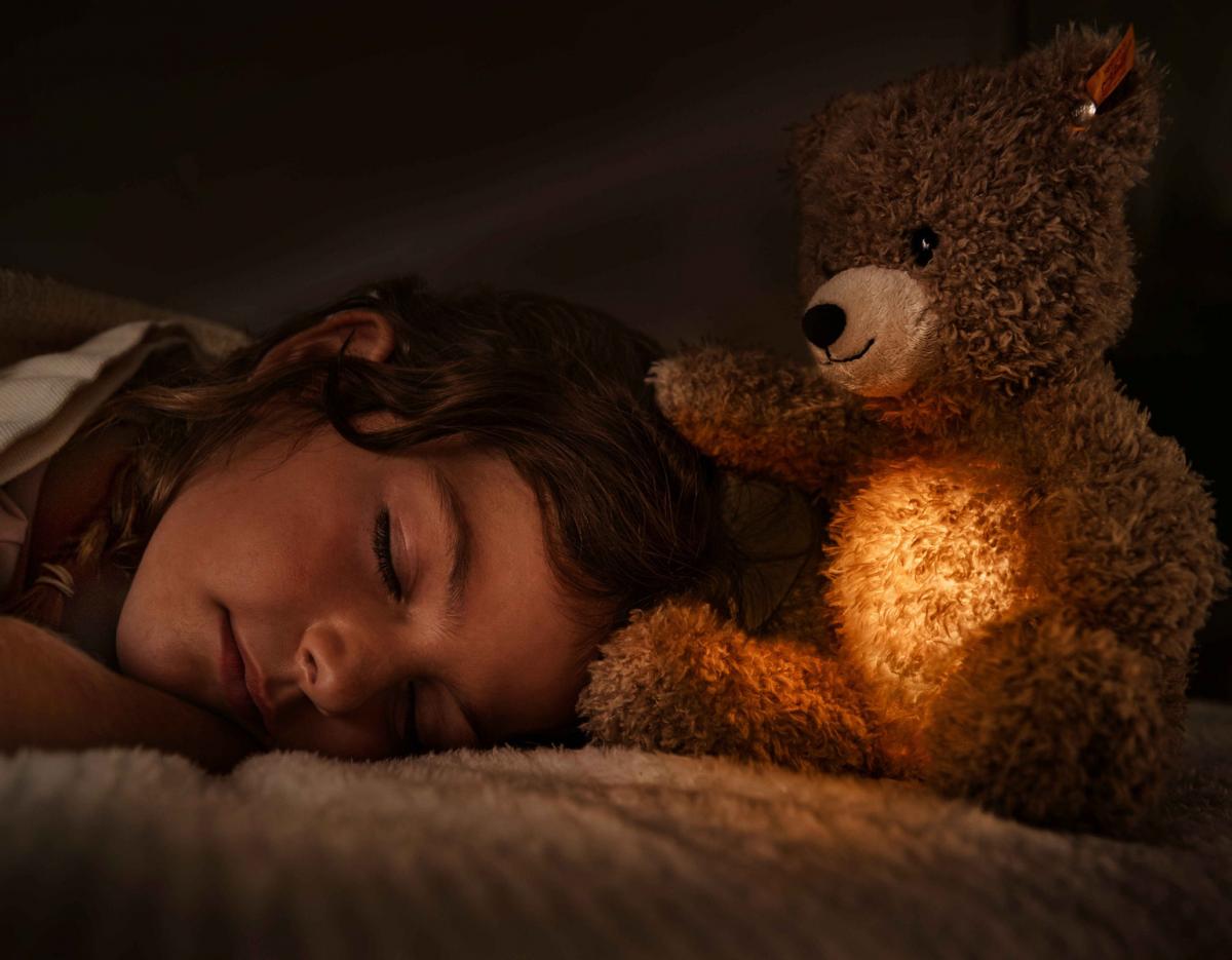 Steiff Caspar Light at Night - Teddybjrn med lampe - Steiff