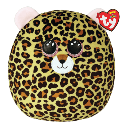 TY Squishy Beanies Livvie (Leopard) - TY Bamser